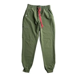 FIGS High Waisted Zamora Scrubs Gem Green #2042 Women's Small 28x27 #W20SW2028